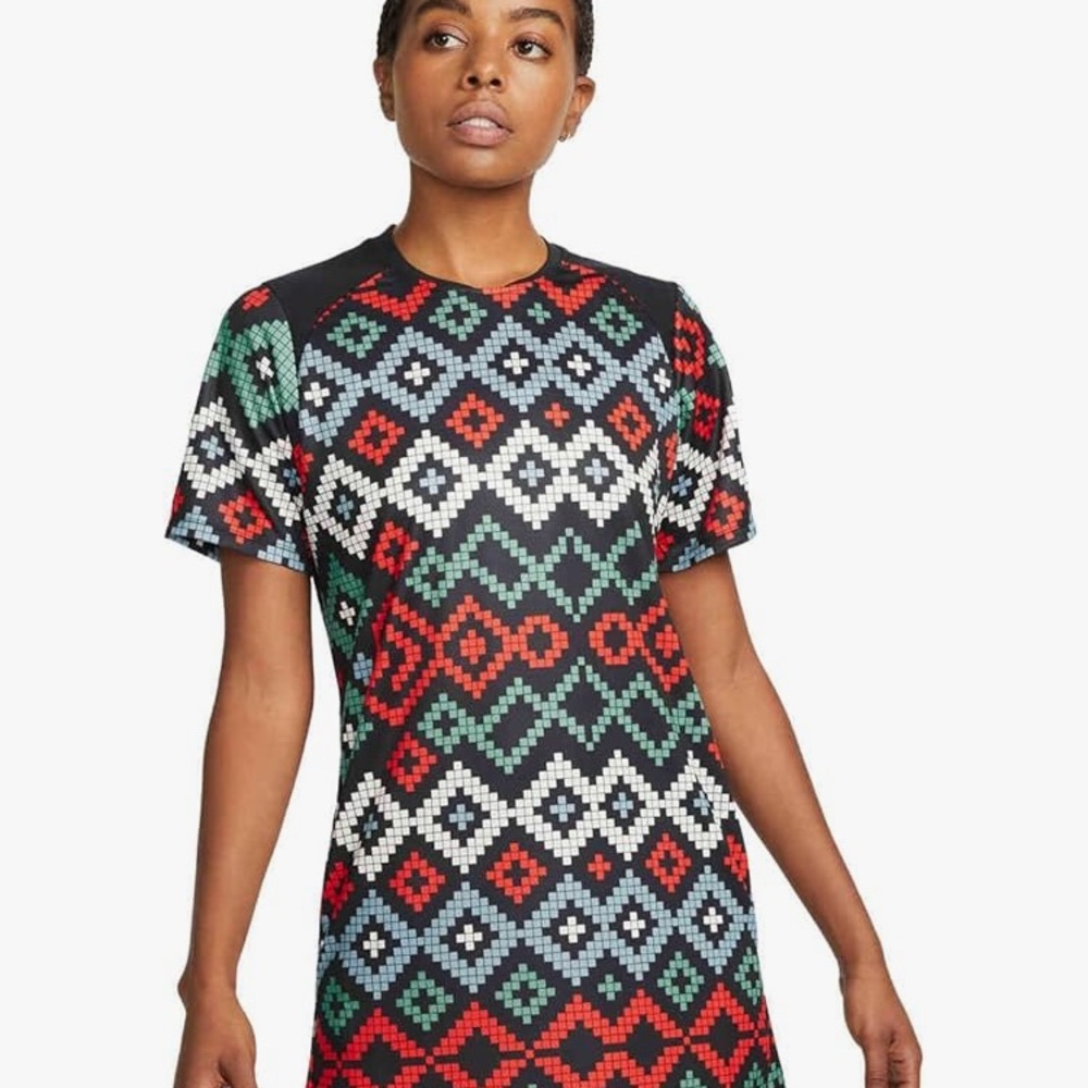 Nike Dri-Fit Jersey Athleisure Short Sleeve Dress